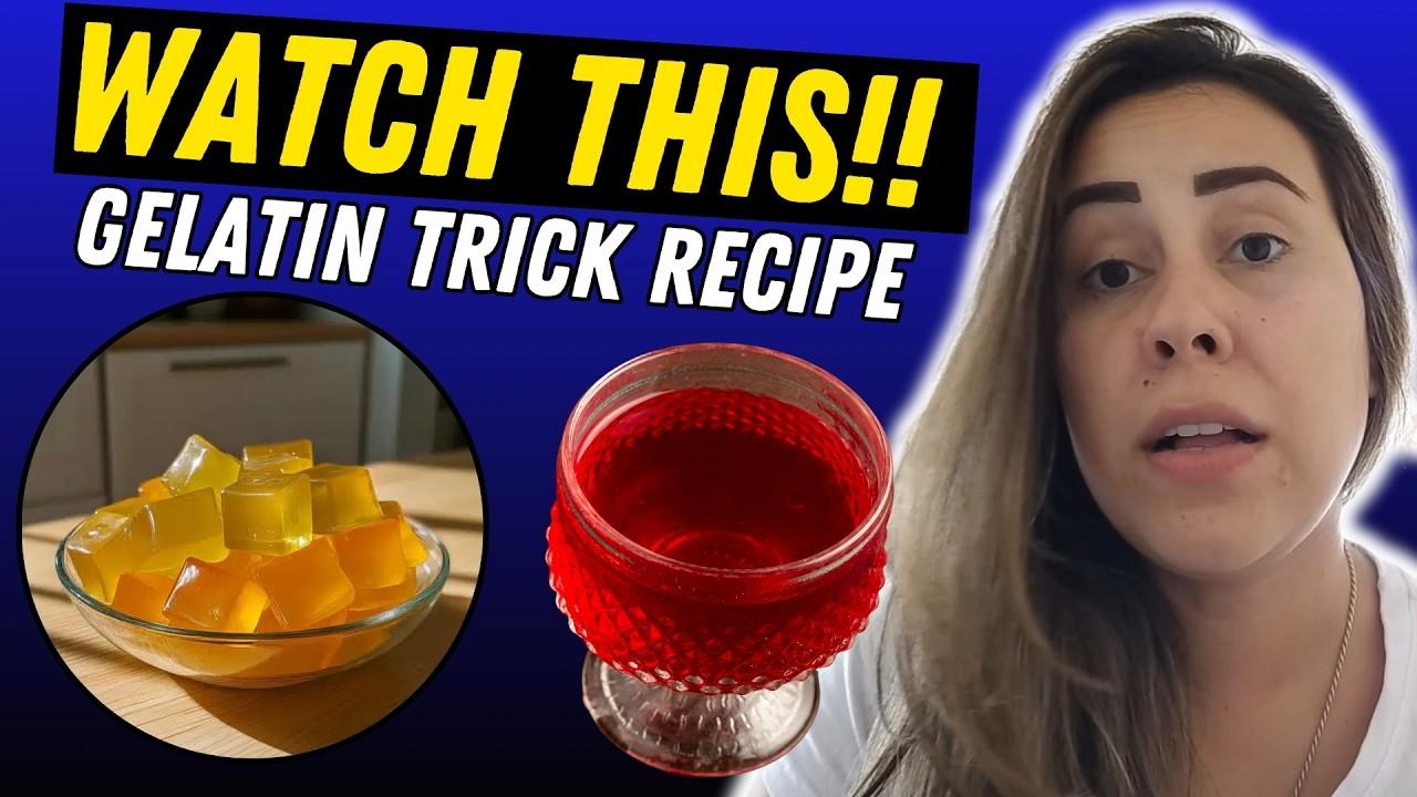 What Is In The Gelatin Trick? The Ingredients Everyone Keeps Asking About