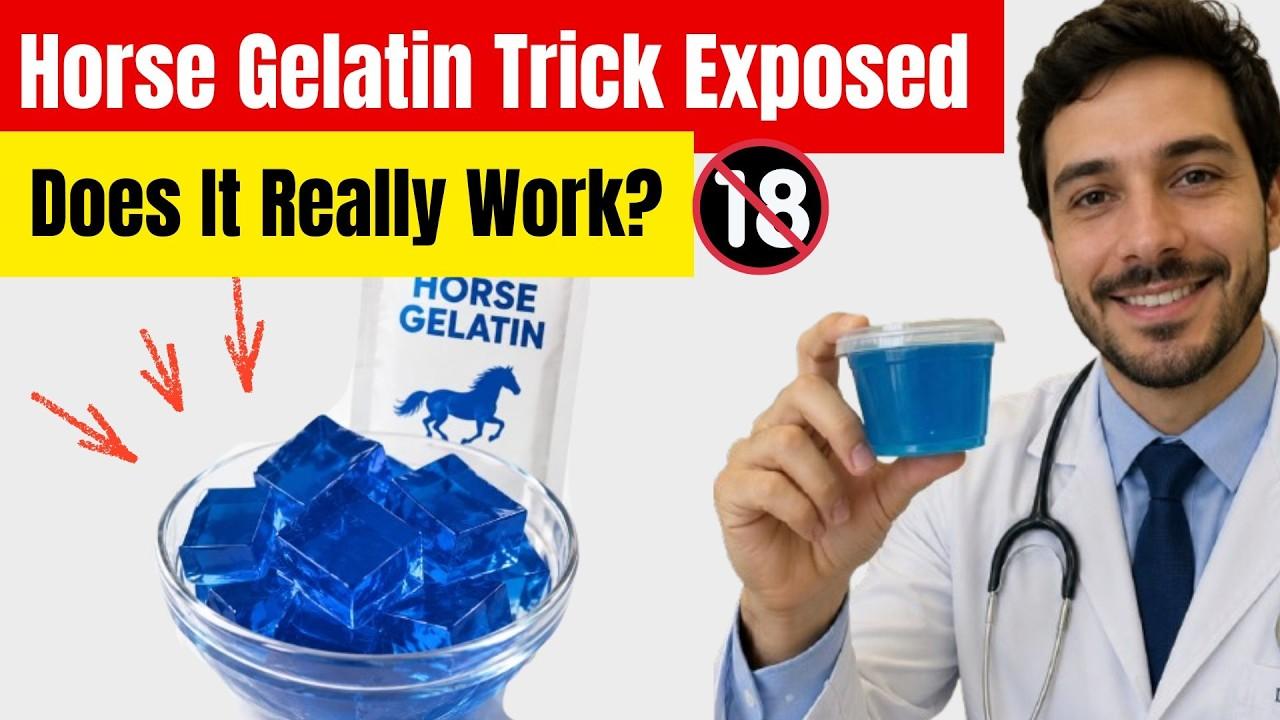 Horse Gelatin For Men Trick: The Truth Behind The Viral Claims