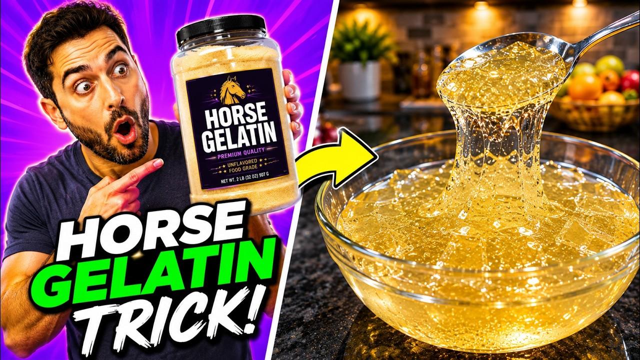 Horse Gelatin Recipe For Men: Why Men Keep Searching For It